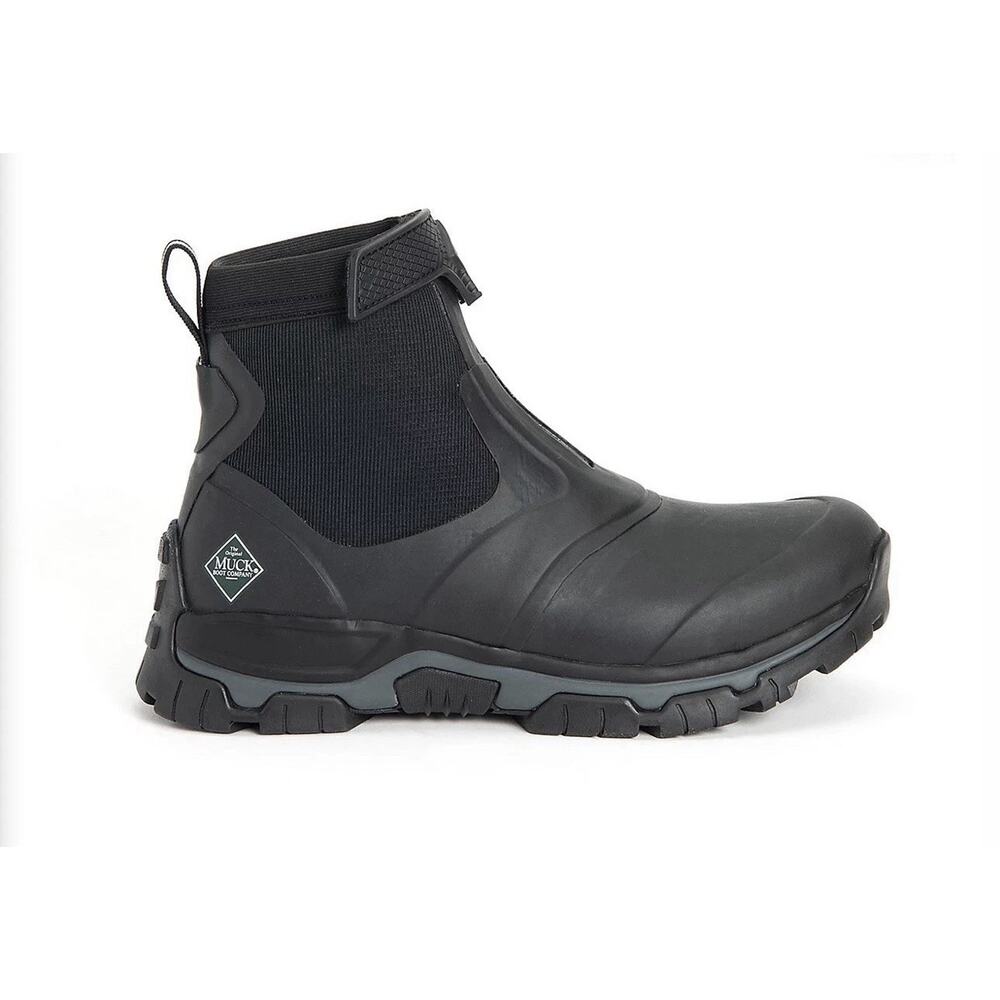 NEW Original Muck Boot Company Men's Apex Mid Zip Ankle Boot Black Size 14 $165